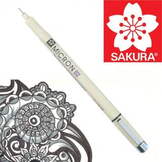 Technické pero SAKURA Pigma Micron BLACK / rôzne hrúbky (technické pero SAKURA)