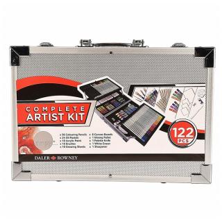 Veľký umelecký set Daler-Rowney Complete Artist Kit - 122 dielny