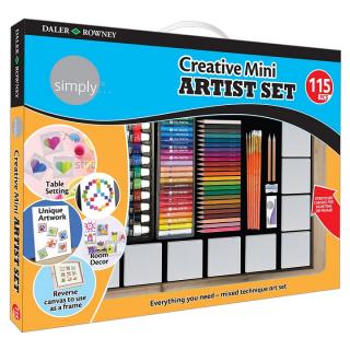 Veľký umelecký set Daler – Rowney Creative Mini / 115 dielny