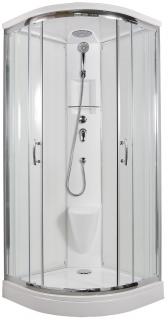 ARTTEC BRILIANT NEW - sprchový box MODEL 3 chinchila  + Vlastní výroba, Záruka 5 let + Zdarma stěrka Arttec