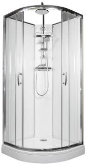 ARTTEC BRILIANT NEW - sprchový box model 6 chinchila  + Vlastní výroba, Záruka 5 let + Zdarma stěrka Arttec