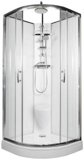 ARTTEC BRILIANT NEW - sprchový box model 7 chinchila  + Vlastní výroba, Záruka 5 let + Zdarma stěrka Arttec