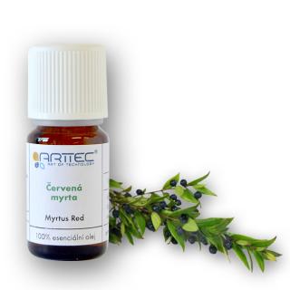 Červená myrta bio (Myrtus communis)