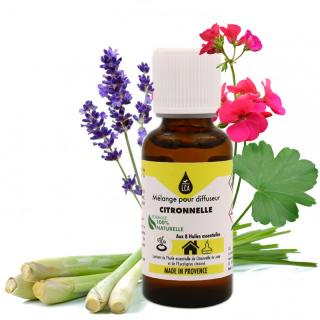 Citronnella difuzér mix - aromatická kompozícia proti komárom