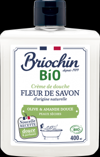 Fleur de Savon Sprchový gél - olivový olej a sladká mandle, 400ml