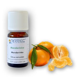 Mandarinka bio (Citrus reticulata), mandarínky