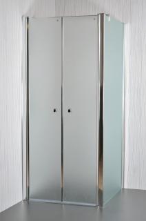SALOON A17 - Sprchovací kút grape - 80 x 80 x 198 cm s vaničkou z litého mramoru LINEA