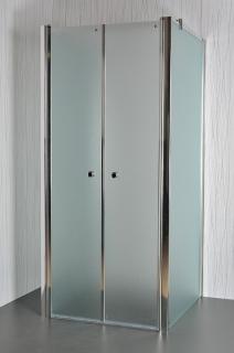 SALOON B19 - Sprchový kút nástenný grape - 85-90 x 76,5-78 x 195 cm