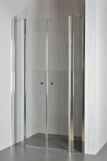 SALOON F10 - Sprchové dvere do niky grape - 122-127 x 195 cm