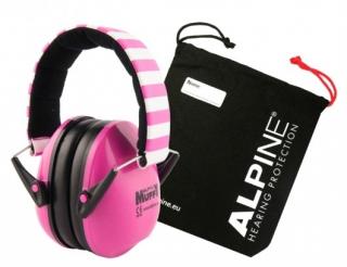 Alpine Muffy Pink - dětská ochranná sluchátka