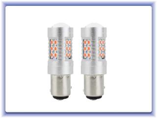 LED Canbus 3030 24SMD 1157 BAY15D P21/5W červená 12V/24V