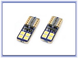 LED Canbus 8SMD 2835 T10e (W5W) 12V/24V