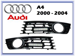 LED denné svietenie DRL Audi A4 2000 - 2004