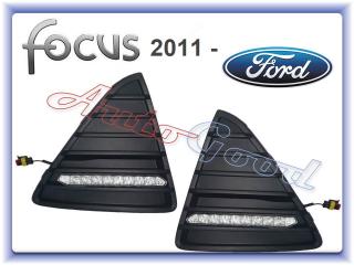 LED denné svietenie DRL Ford Focus MK3 2011-