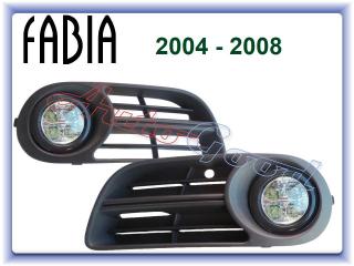LED denné svietenie DRL Škoda Fabia 04-08