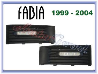 LED denné svietenie DRL Škoda Fabia 1999-2004