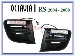 LED denné svietenie DRL Škoda Octavia 2 RS (2004-2008)