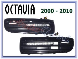 LED denné svietenie DRL Škoda Octavia 2000-2010