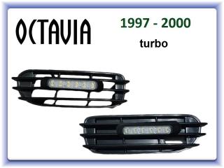 LED denné svietenie DRL Škoda Octavia turbo 1997-2000