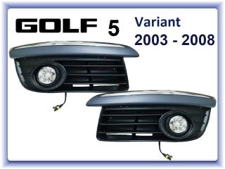 LED denné svietenie DRL VW Golf 5 Variant