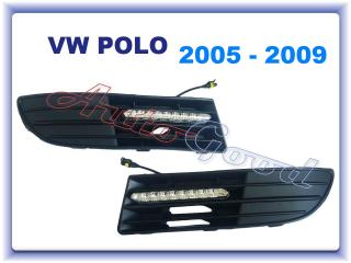 LED denné svietenie DRL VW Polo 2005 - 2009