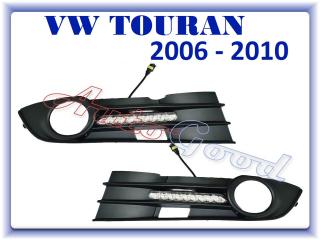 LED denné svietenie DRL VW Touran 2006 - 2010