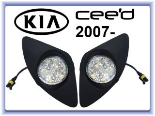 LED denné svietenie Kia ceed 2007-