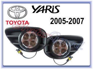 LED denné svietenie Toyota Yaris 05-07