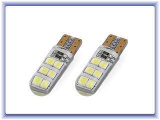 LED Standard T10 W5W 12xSMD 2835 12V Silikon