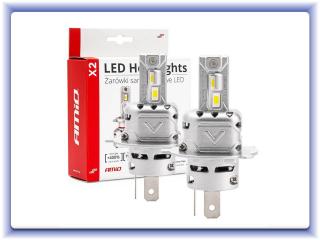 Led žiarovky H4/H19 series X2 Canbus
