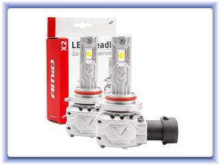 Led žiarovky HB3 9005/HIR1 9011/H10 series X2 Canbus