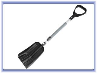Teleskopická lopata na sneh s hliníkovou čepeľou 103-131 cm