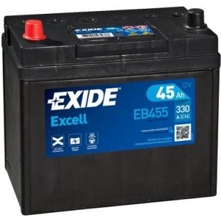 Autobatéria EXIDE Excell 45Ah 300A, 12V