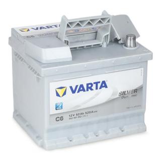 Autobatéria VARTA Silver Dynamic C6 52Ah 520A