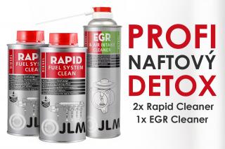 JLM Profi naftový DETOX sada