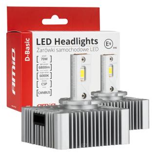 LED žiarovky hlavného svietenia D5S D-Basic Series AMiO-03630