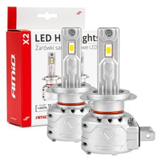 LED žiarovky hlavného svietenia H7 X2 Series AMiO