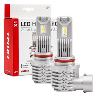 LED žiarovky hlavného svietenia HB3 9005 X1 Series AMiO