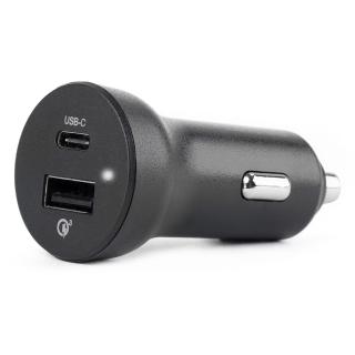 Nabíjačka do auta micro USB/USB-C QC 3.0