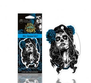 Osviežovač vzduchu AROMA CAR DIA DE LOS MUERTOS Blue Diamond Girl