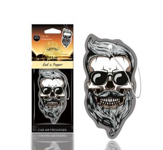 Osviežovač vzduchu AROMA CAR DIA DE LOS MUERTOS Oud&Pepper Skull