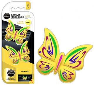 Osviežovač vzduchu AROMA CAR FANCY SHAPES BUTTERFLY Vanilla