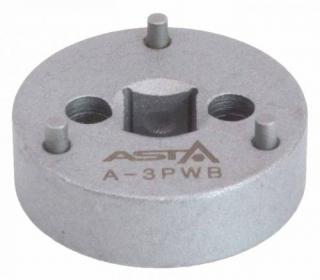 ASTA 3-kolíkový adaptér pre spätný chod brzdového piestu VAG RENAULT MEGANE SCENIC a VOLVO s elektrickou parkovacou brzdou