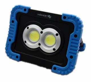 ASTA Halogénová lampa nabíjateľná LED USB reflektor HOGERT