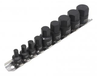 ASTA NÁRAZOVÉ ZÁSUVKY SADA ŠESTIHRANNÝCH ZÁSUVKOV METRIC 6-19MM 1/4 3/8
