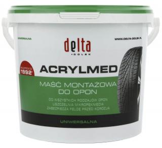 DELTA DOLSK Montážna zelená univerzálna pasta na pneumatiky Acrylmed 4Kg