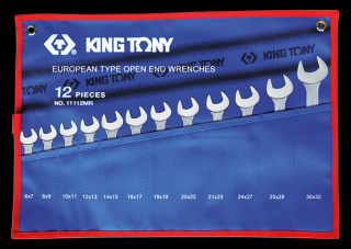 KING TONY Sada vidlicových kľúčov 6-32 mm
