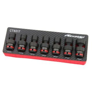 NEILSEN ZÁSTRČOVÉ KĽÚČE SADA RÁZOVÝCH KĽÚČOV 10-19MM 3/8 GUĽOVÝ KĹB NEILSEN
