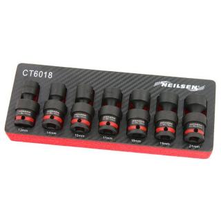 NEILSEN ZÁSTRČOVÉ KĽÚČE SADA RÁZOVÝCH KĽÚČOV 13-21MM 1/2 GUĽOVÝ KĹB NEILSEN