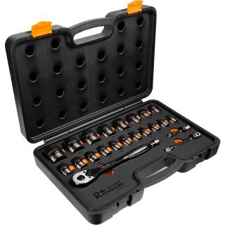 RICHMANN Rázové nástrčné kľúče v kufríku 10MM - 36MM RICHMANN